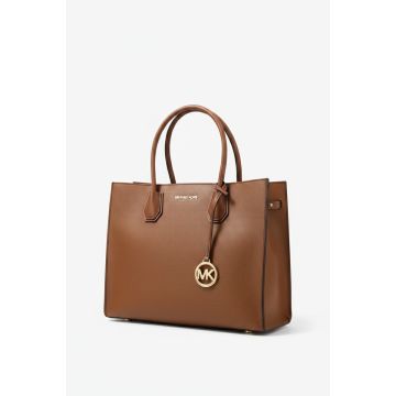 Michael Kors Mercer Structured Tote Bag Brown